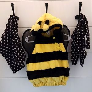 Kids Bumblebee Halloween Costume,  size 0-6M